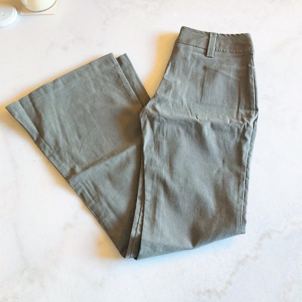 Garage Olive Boot Cut Pants